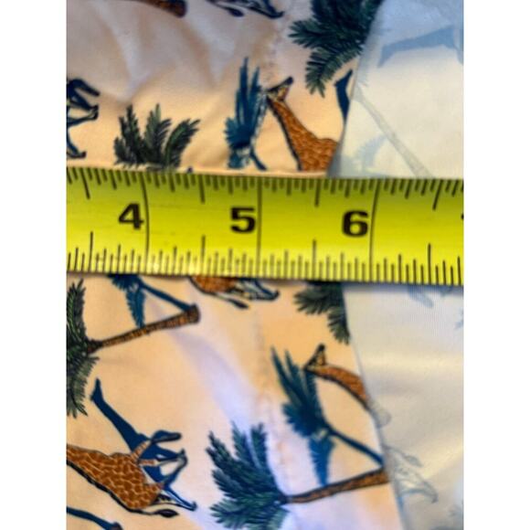 Retromarine Banana Republic NWT Swim Shorts Giraffe Print Mesh Lining Size XL - Picture 13 of 13